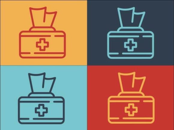Elegant Medical Covers: A Versatile Embroidery Design