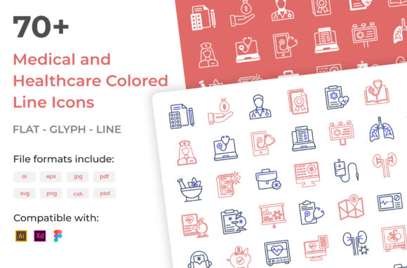 Exploring Creative Design Icons of Medical