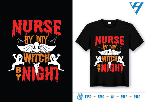 Funny Halloween Nurse T-shirt Design Review
