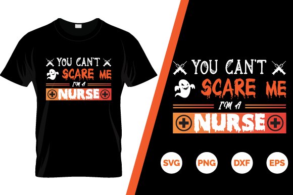 Halloween Nurse T-shirt: A Spooky yet Playful Design