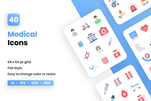 Medical Flat Icon Set: A Designer's Review