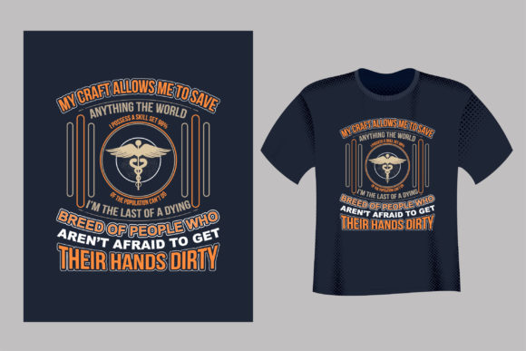 Medical Healthcare T-Shirt Embroidery Design Review