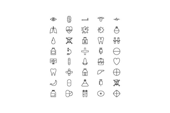 Medical Line Icon: A Clean, Professional Touch