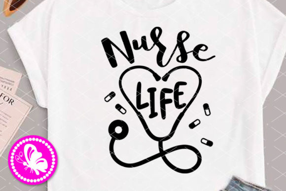 Nurse Life Clipart: A Heartfelt Embroidery Design