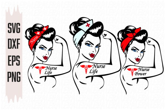 Nurse Life, Nurse Power: A Versatile Embroidery Design