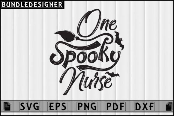 One Spooky Nurse: A Halloween Embroidery Design