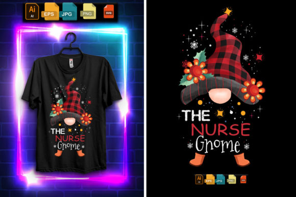 Review: The Nurse Gnome T-Shirt Embroidery Design